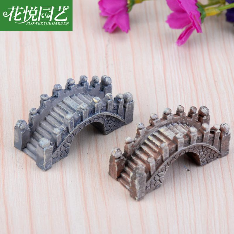 Phụ Kiện Tiểu Cảnh Tiểu cảnh cầu cổ điển Giang Nam, trang trí cung đình (ZC-123)