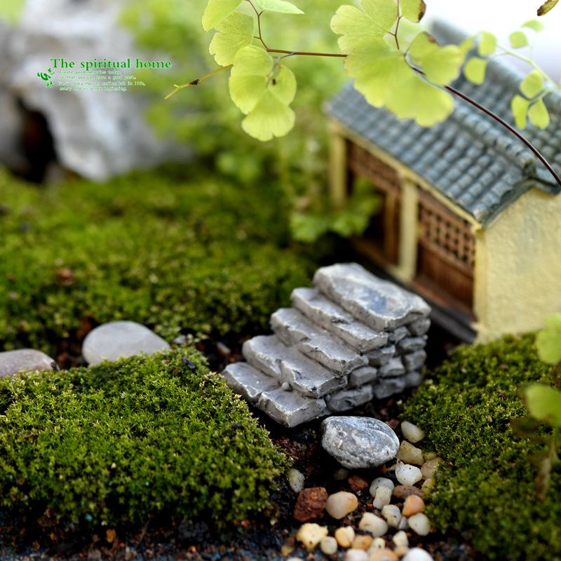 Phụ Kiện Tiểu Cảnh Tiểu cảnh cầu thang đá, trang trí tiểu cảnh cây cảnh mini (ZC-108)