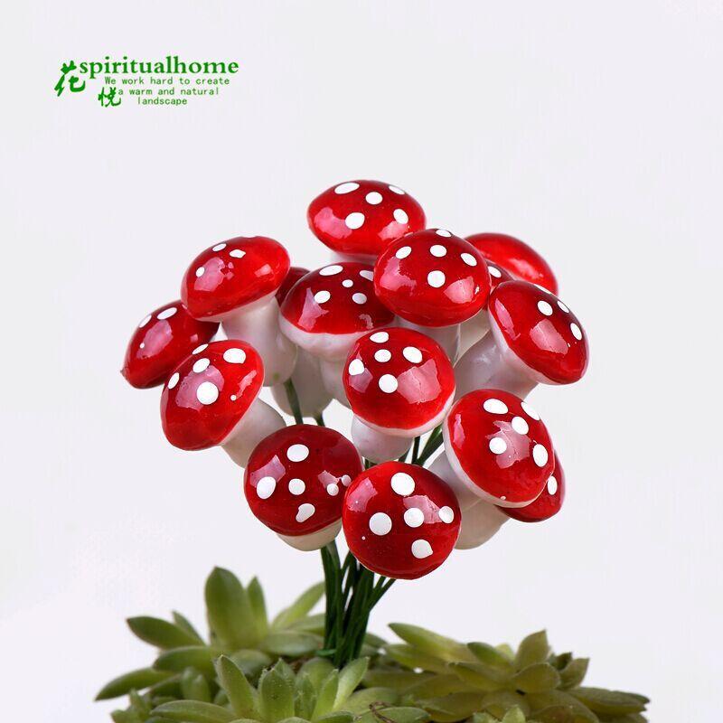 Phụ Kiện Tiểu Cảnh Tiểu cảnh nấm màu DIY trang trí tiểu cảnh dễ thương (ZC-692)
