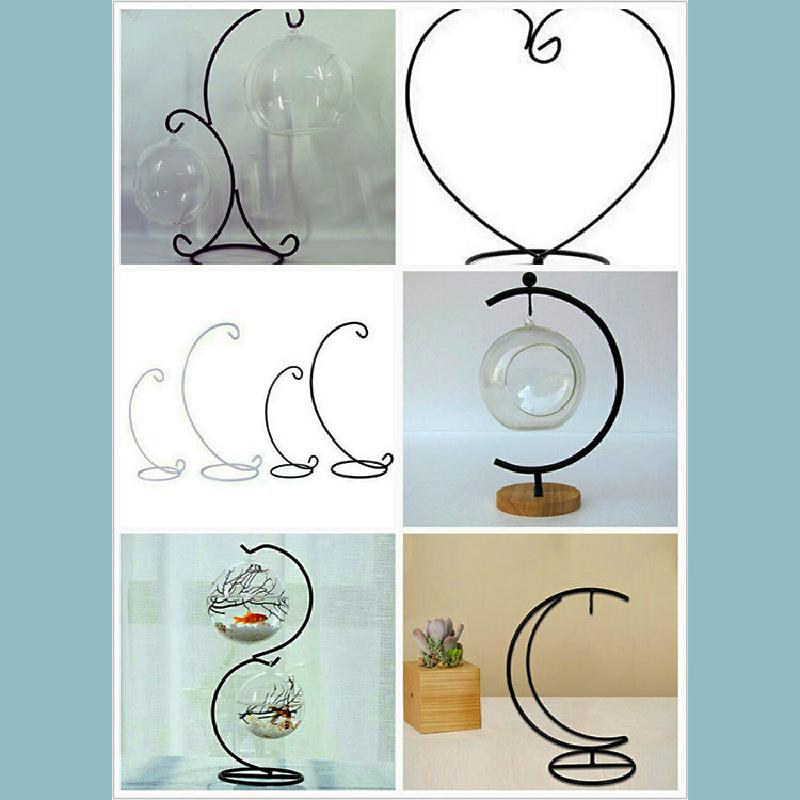 Phụ Kiện Terrarium Móc treo cầu thuỷ tinh bằng sắt với nhiều hình dạng kiểu mẫu (TBS-80)