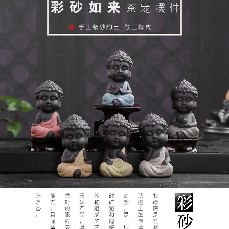 Phụ Kiện Terrarium Tượng gốm nhỏ để bàn, trang trí xe và bàn trà (TBS-28)