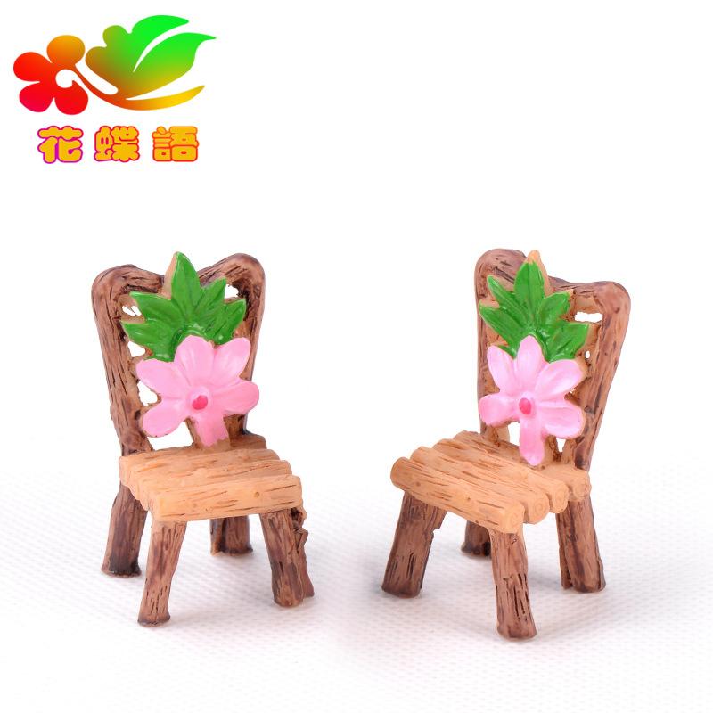 Phụ Kiện Tiểu Cảnh Tiểu cảnh bàn ghế tròn, phụ kiện trang trí DIY mini (ZC-200)