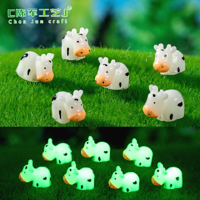 Phụ Kiện Tiểu Cảnh Bê sữa phát sáng mini (PK-1220)