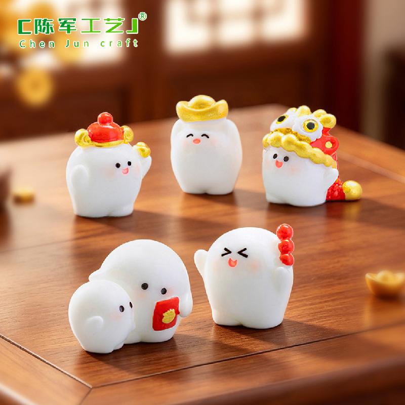 Phụ Kiện Tiểu Cảnh Gia đình đoàn viên năm mới mini trang trí (PK-779)