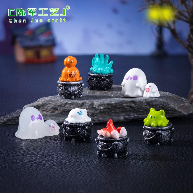Phụ Kiện Tiểu Cảnh Vạc Phù Thủy Halloween (PK-902)