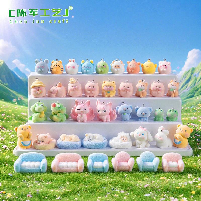 Phụ Kiện Tiểu Cảnh Động Vật Lông Mịn Dễ Thương Mini (PK-606)