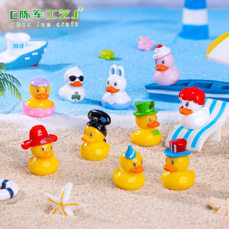 Phụ Kiện Tiểu Cảnh Vịt vàng biến hóa mini (PK-1089)