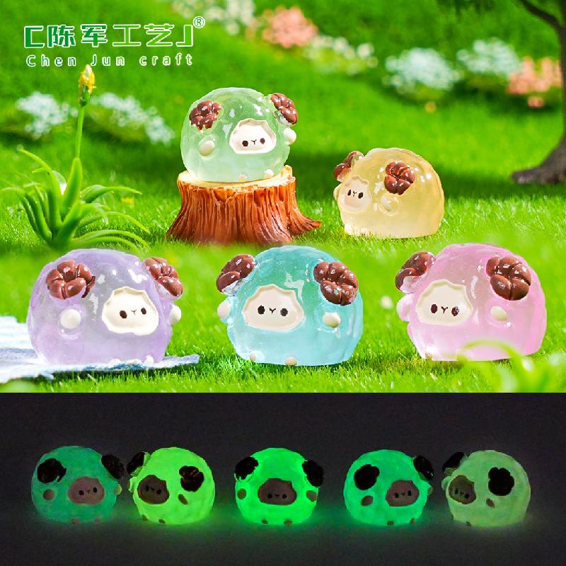 Phụ Kiện Tiểu Cảnh Cừu phát sáng mini (PK-1108)