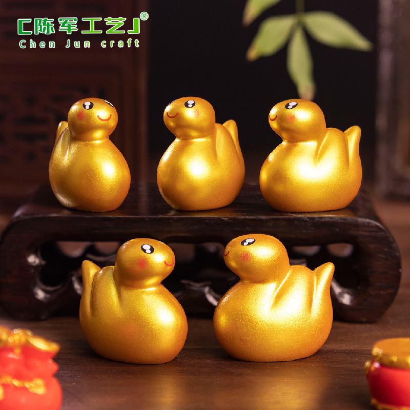 Phụ Kiện Tiểu Cảnh Rắn vàng năm mới mini (PK-1227)