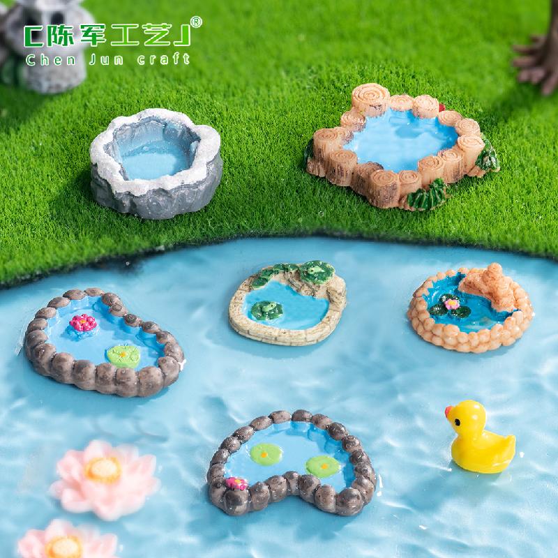 Phụ Kiện Tiểu Cảnh Hồ Nước Tháp Cổ Mini Trang Trí Rêu Cảnh (PK-11)