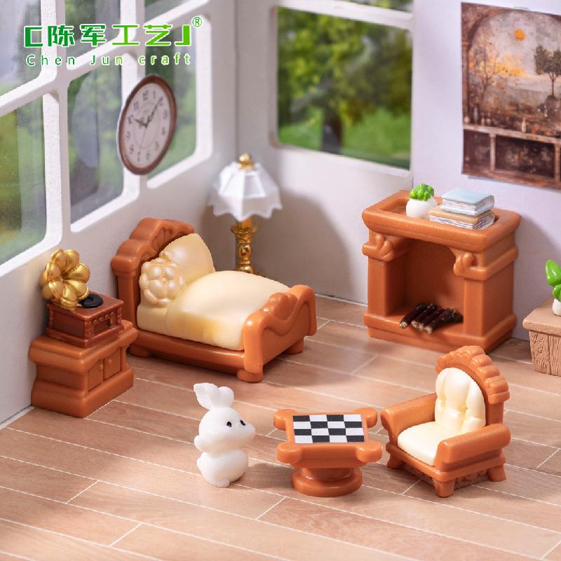 Phụ Kiện Tiểu Cảnh Nội thất châu Âu mini (PK-1088)