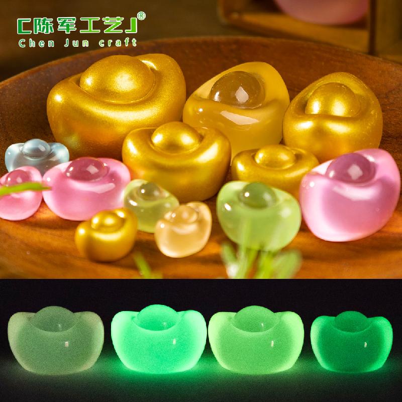 Phụ Kiện Tiểu Cảnh Thỏi vàng phát sáng mini (PK-1219)