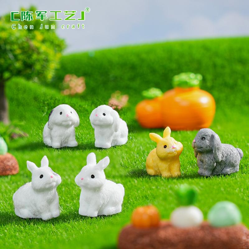 Phụ Kiện Tiểu Cảnh Thỏ dễ thương mini (PK-1138)