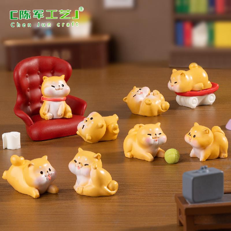 Phụ Kiện Tiểu Cảnh Chó tinh nghịch mini (PK-1145)