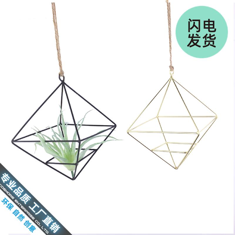 Chậu Đa Giác Nhà kính kim cương, chậu cây không khí (DG-172)