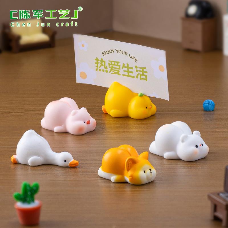 Phụ Kiện Tiểu Cảnh Thú Cưng Nằm Úp Mông Ngộ Nghĩnh (PK-909)
