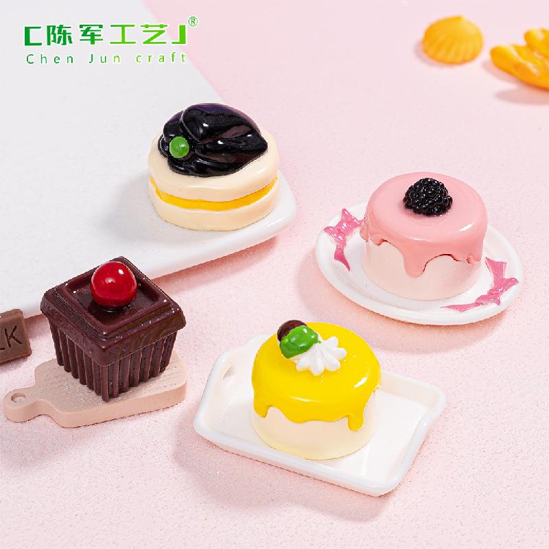 Phụ Kiện Tiểu Cảnh Bánh Kem Socola Mini Tiểu Cảnh DIY Để Bàn (PK-790)