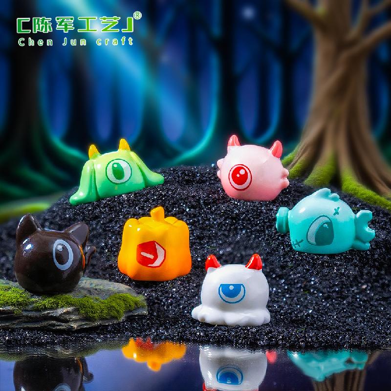 Phụ Kiện Tiểu Cảnh Quái vật một mắt Halloween mini trang trí (PK-787)