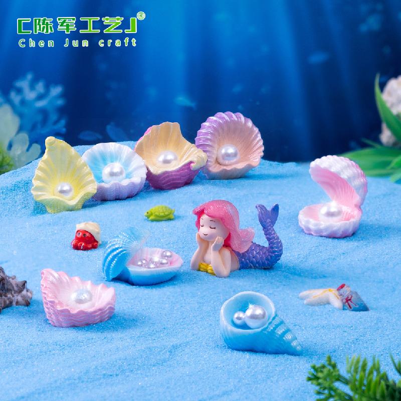 Phụ Kiện Tiểu Cảnh Vỏ sò ngọc trai biển mini (PK-1044)
