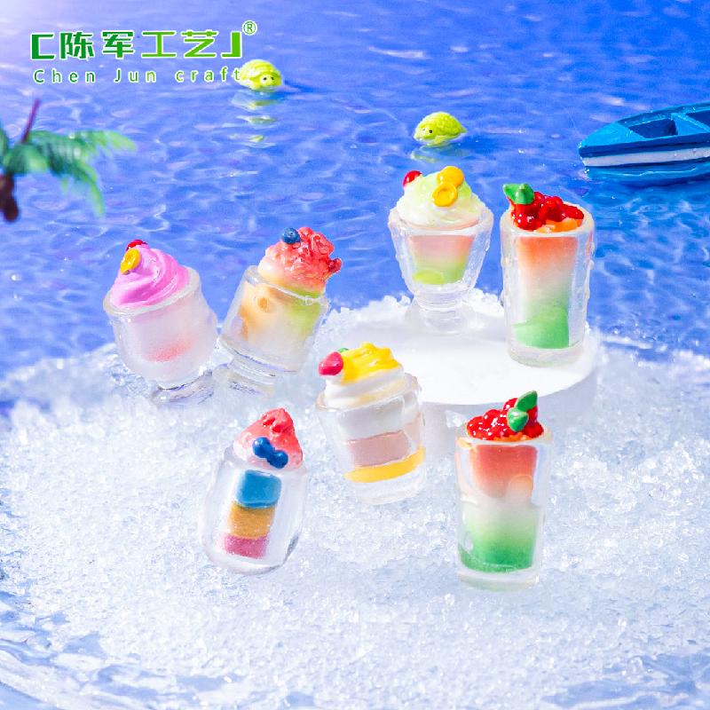 Phụ Kiện Tiểu Cảnh Kem Cầu Vồng Mini (PK-929)