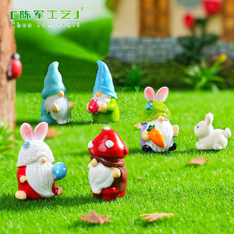 Phụ Kiện Tiểu Cảnh Chú lùn đầu nấm mini (PK-1066)