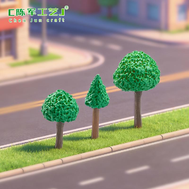 Phụ Kiện Tiểu Cảnh Tiểu cảnh cây xanh hoạt hình, phụ kiện trang trí cây cảnh (ZC-295)