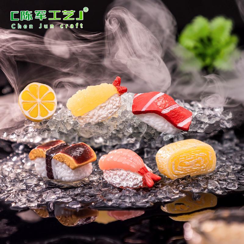 Phụ Kiện Tiểu Cảnh Tiểu cảnh sushi Nhật, phụ kiện trang trí tủ lạnh mini DIY (ZC-460)