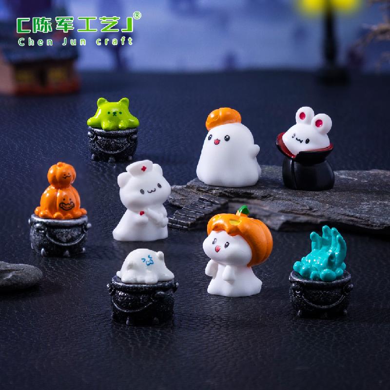 Phụ Kiện Tiểu Cảnh Bí Ngô Ma Cà Rồng Halloween (PK-908)