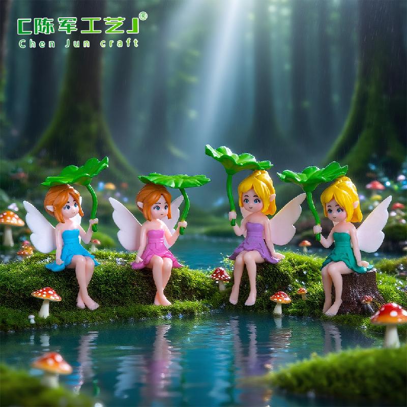 Phụ Kiện Tiểu Cảnh Tiên Hoa Lá Sen Mini Trang Trí (PK-98)