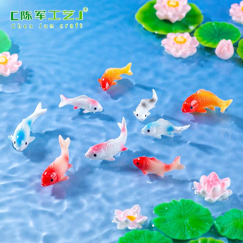 Phụ Kiện Tiểu Cảnh Cá Koi Cá Vàng Mini Trang Trí Tiểu Cảnh (PK-24)
