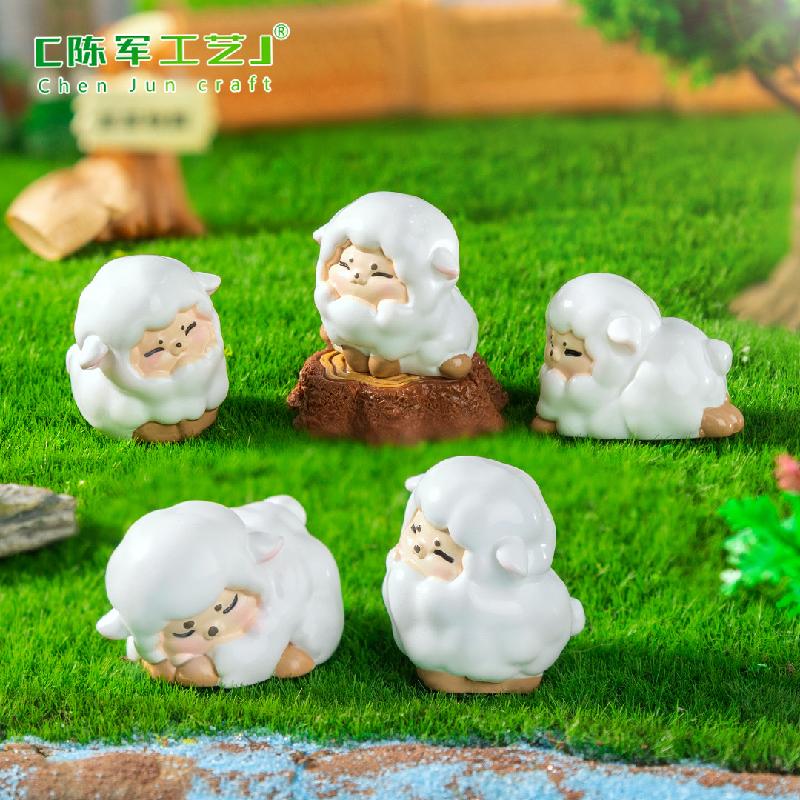 Phụ Kiện Tiểu Cảnh Cừu dễ thương mini (PK-1181)