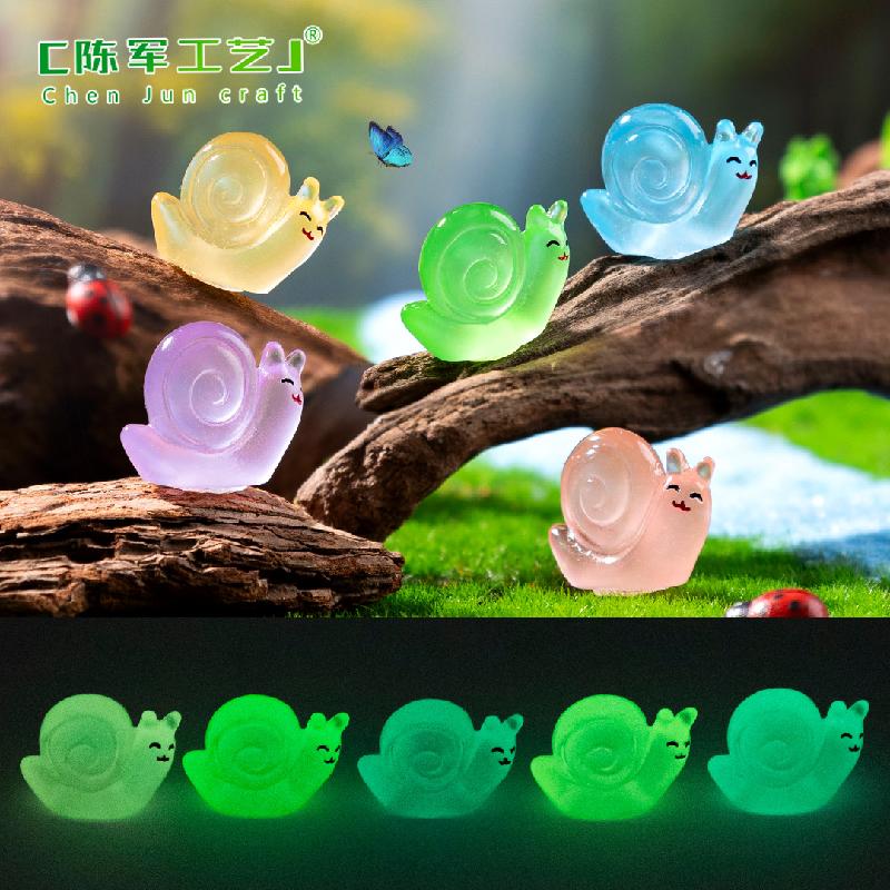 Phụ Kiện Tiểu Cảnh Ốc sên phát sáng mini (PK-1084)