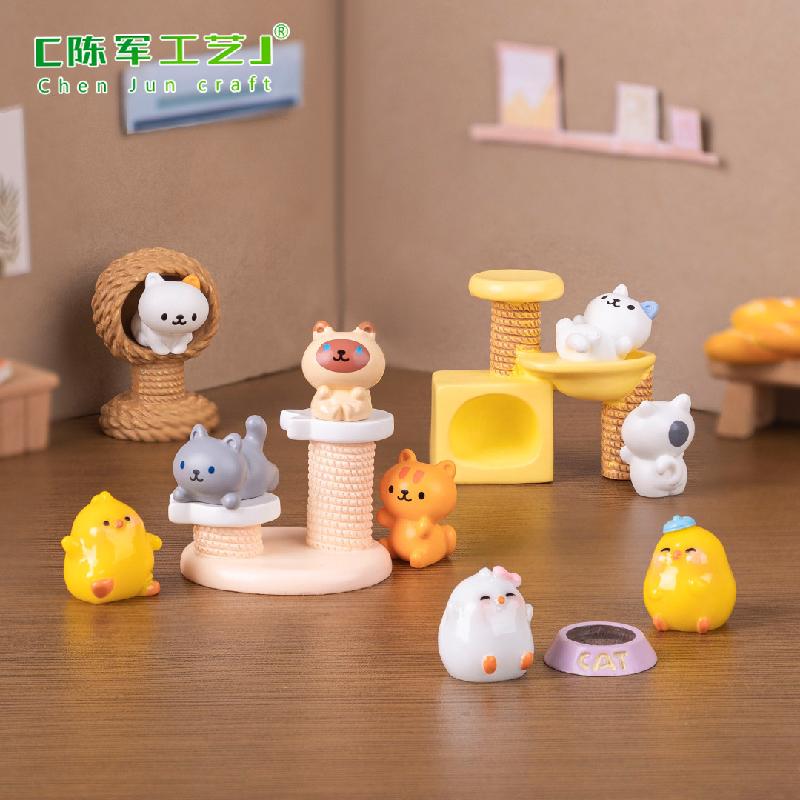 Phụ Kiện Tiểu Cảnh Giá Leo Trèo Cho Mèo Mini Trang Trí (PK-39)