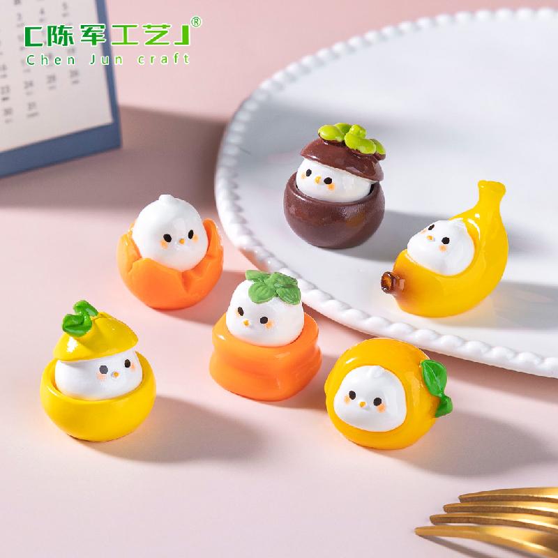 Phụ Kiện Tiểu Cảnh Măng Cụt & Chuối Dễ Thương Mini DIY (PK-872)
