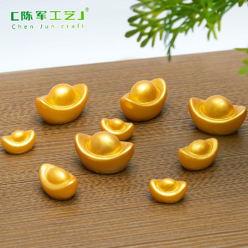 Phụ Kiện Tiểu Cảnh Bộ Thỏi Vàng Chiêu Tài Mini (PK-313)