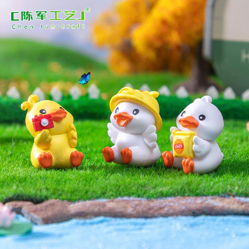 Phụ Kiện Tiểu Cảnh Vịt Vàng Vui Nhộn (PK-1015)