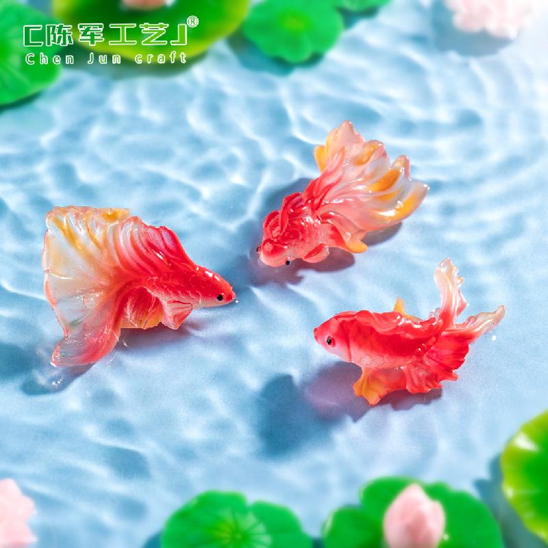 Phụ Kiện Tiểu Cảnh Cá Koi Cá Vàng Mini Trang Trí Hồ Cá (PK-117)