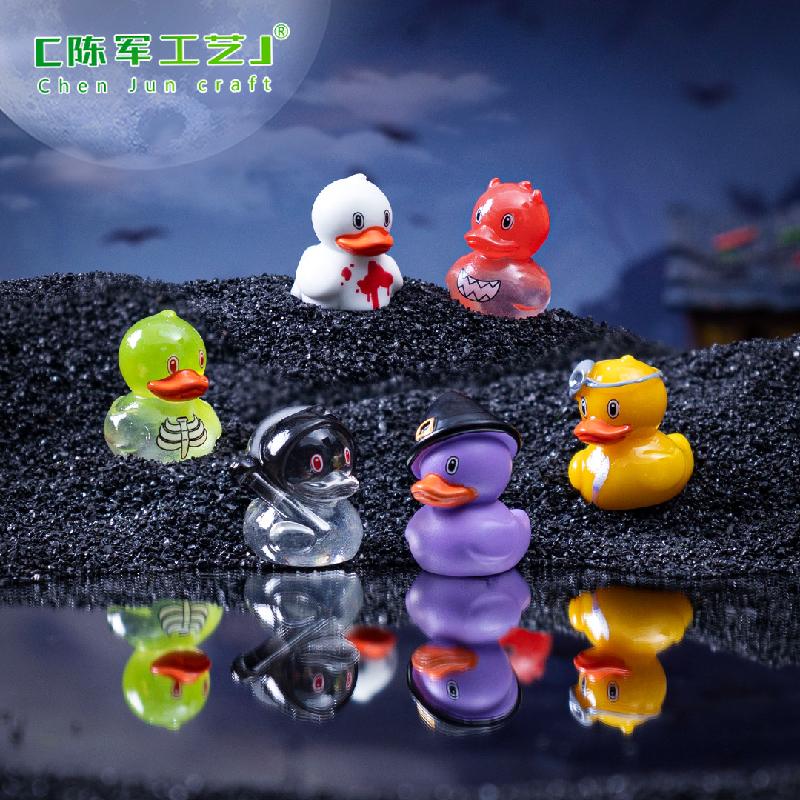 Phụ Kiện Tiểu Cảnh Vịt Vàng Halloween (PK-1020)