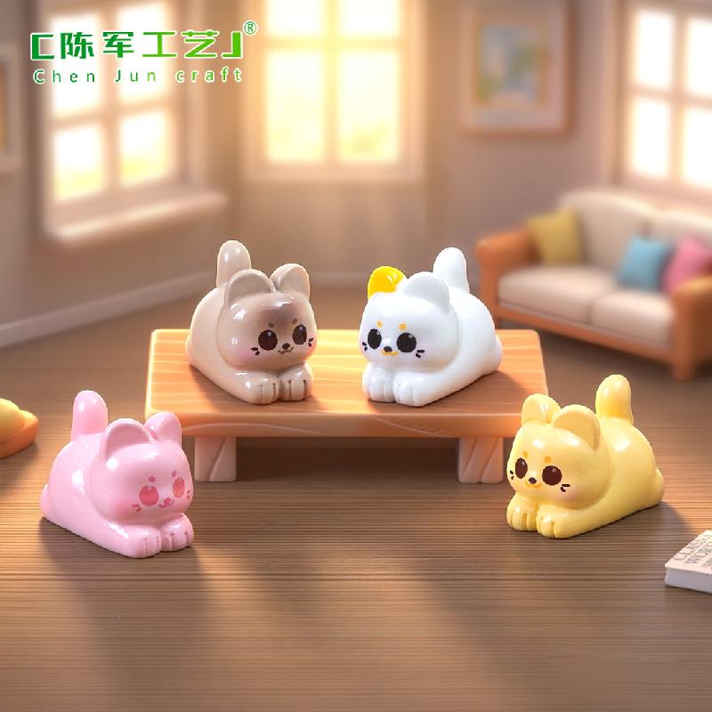 Phụ Kiện Tiểu Cảnh Mèo Q Version Dễ Thương Mini DIY (PK-870)