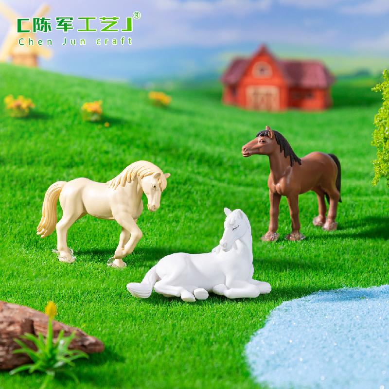 Phụ Kiện Tiểu Cảnh Ngựa Chiến & Ngựa Con (PK-999)