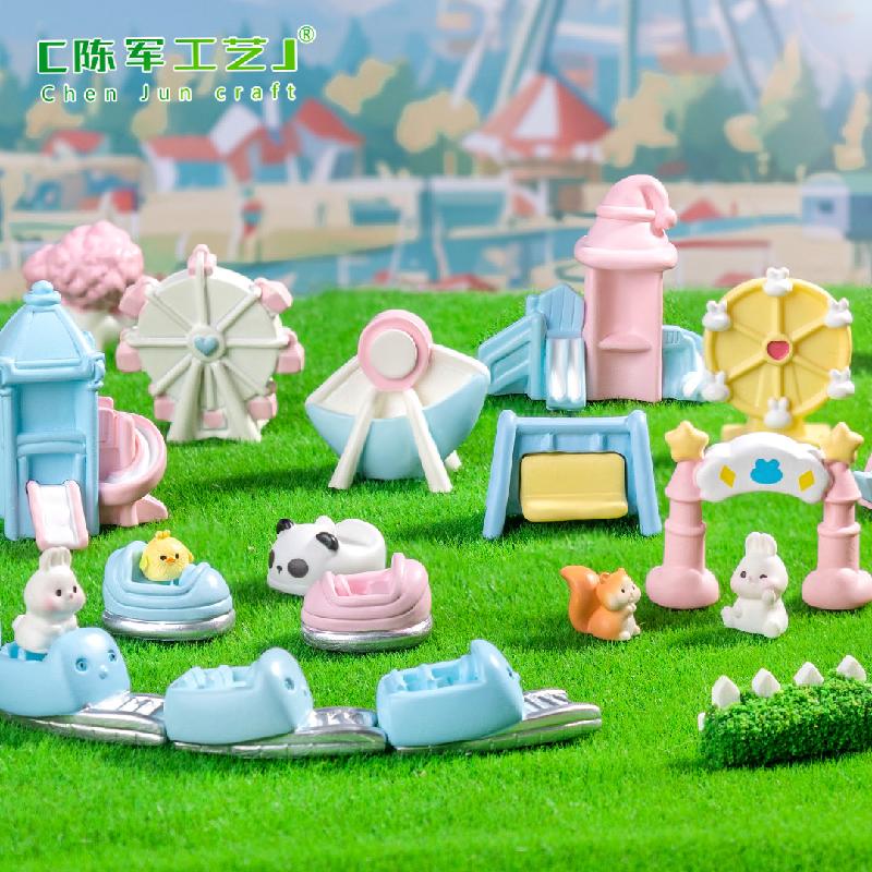 Phụ Kiện Tiểu Cảnh Vòng Quay Khổng Lồ Tàu Hải Tặc Mini (PK-12)