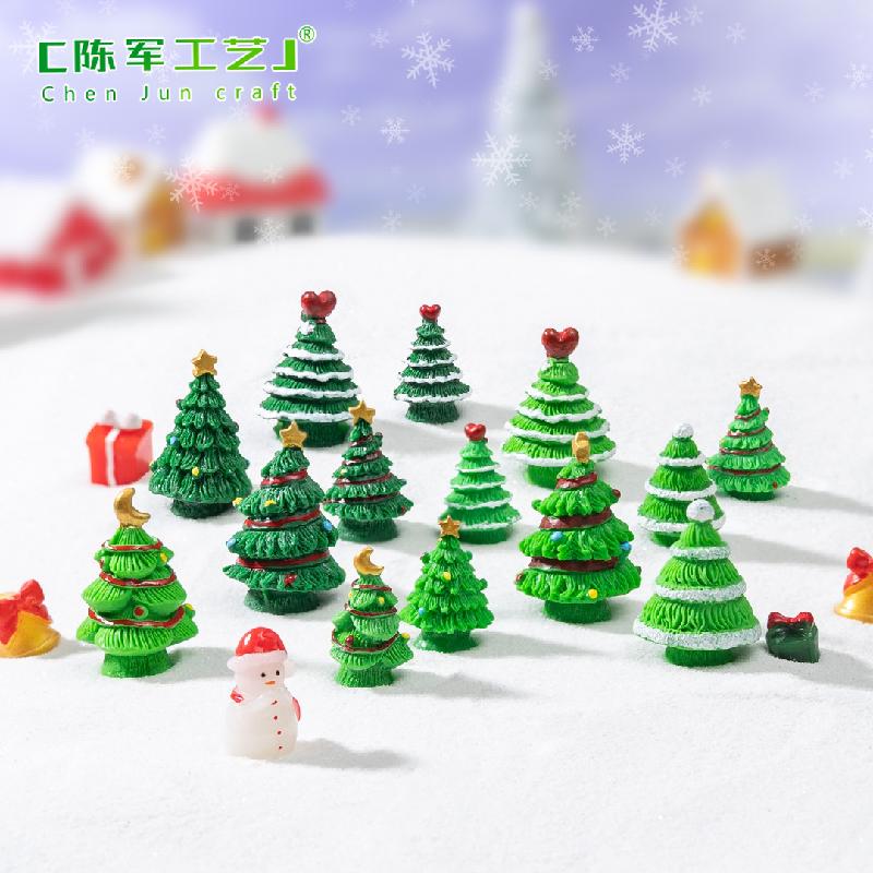 Phụ Kiện Tiểu Cảnh Tiểu cảnh cây thông Noel, trang trí nhà dễ thương mini (ZC-119)