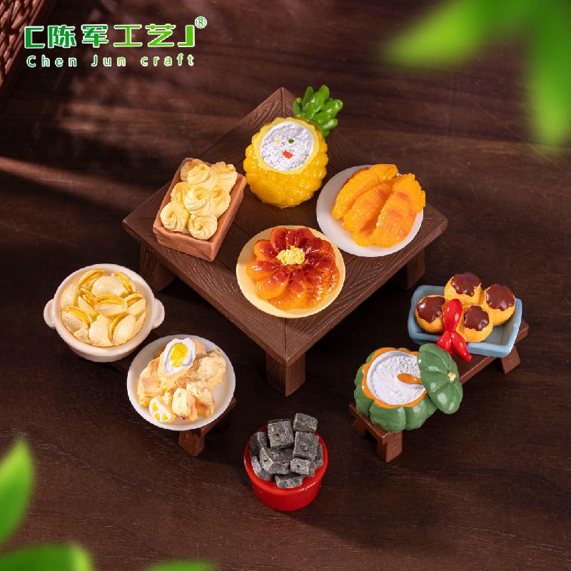 Phụ Kiện Tiểu Cảnh Đậu Hũ Thối & Tôm Hùm Ăn Vặt (PK-973)