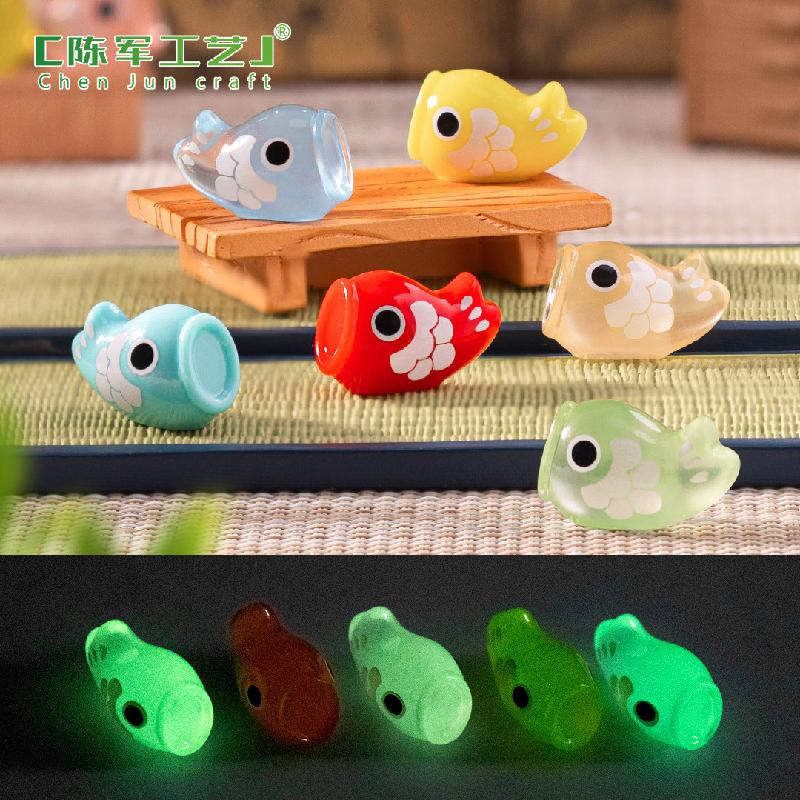 Phụ Kiện Tiểu Cảnh Cờ Cá Chép Nhật Bản Dạ Quang (PK-1026)