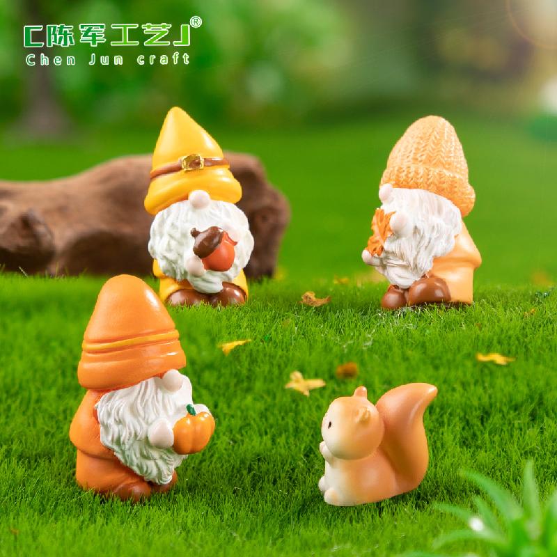 Phụ Kiện Tiểu Cảnh Chú lùn mùa thu hoạch mini (PK-1216)