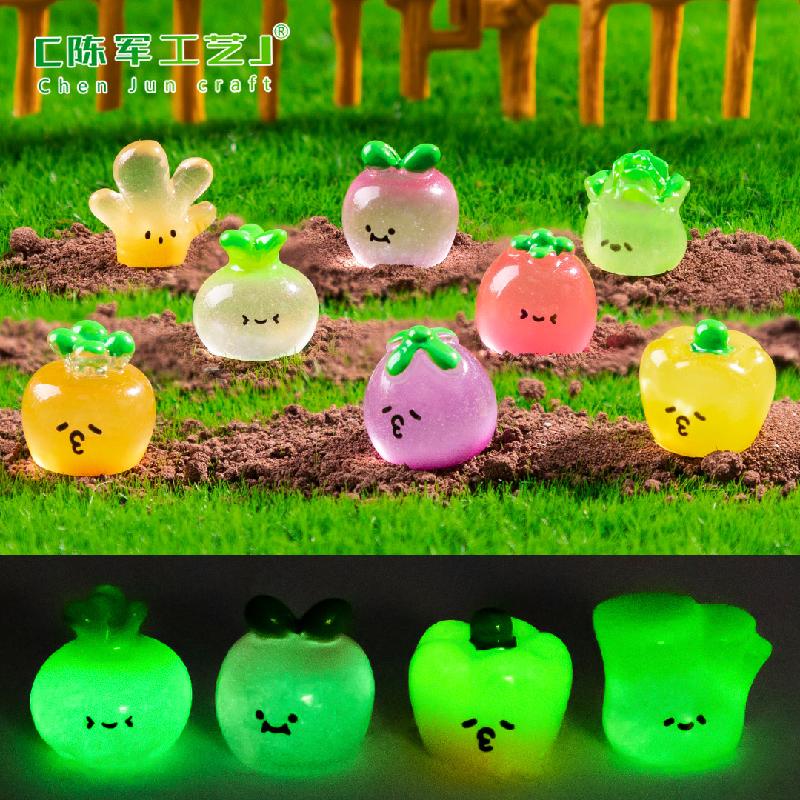 Phụ Kiện Tiểu Cảnh Rau củ phát sáng mini (PK-1228)