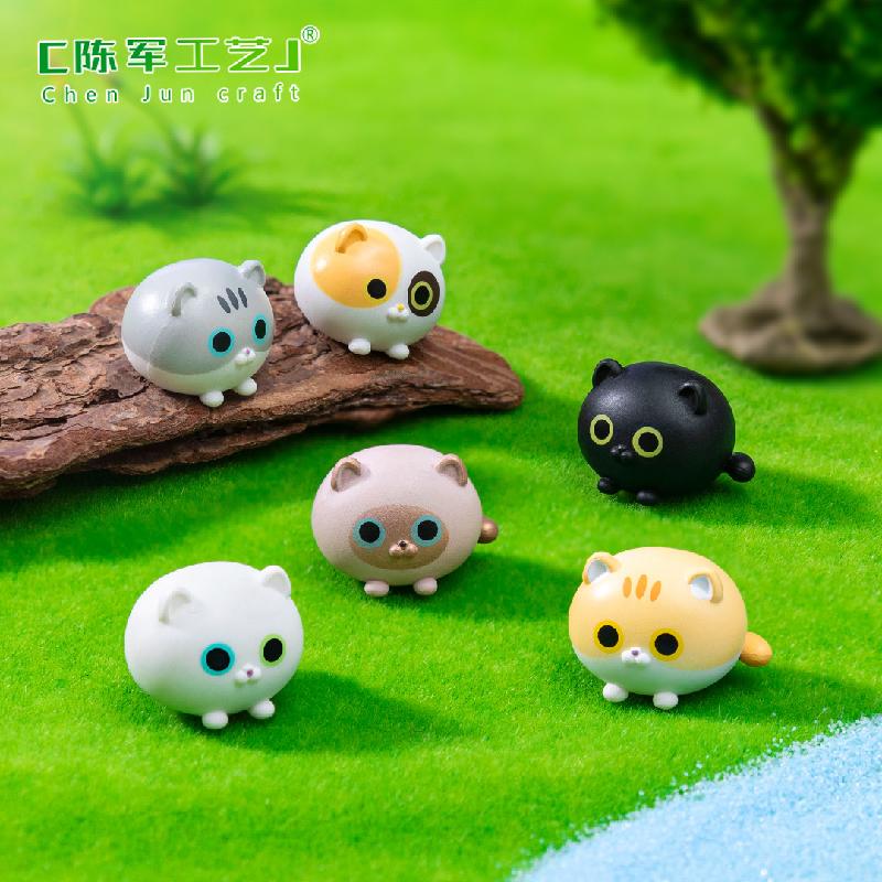Phụ Kiện Tiểu Cảnh Mèo Xiêm & Mèo Cam Dễ Thương (PK-940)