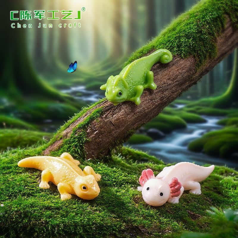 Phụ Kiện Tiểu Cảnh Thằn Lằn Và Axolotl Mini (PK-590)