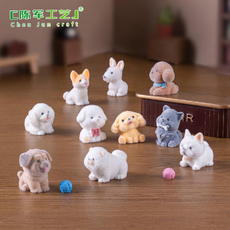 Phụ Kiện Tiểu Cảnh Chó Golden Lông Mịn Mini (PK-286)