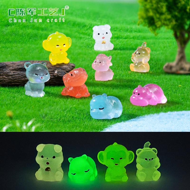 Phụ Kiện Tiểu Cảnh Chó & Hà Mã Dạ Quang (PK-950)
